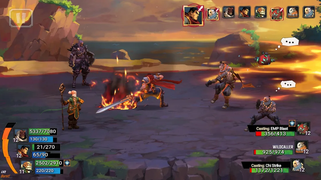 Battle Chasers: Nightwar — official screenshot 1